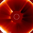 Latest LASCO C2 image of the Sun