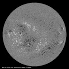 Latest SDO/HMI Magnetogram image of the Sun